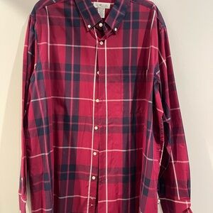 Classic Plaid Men's Shirt